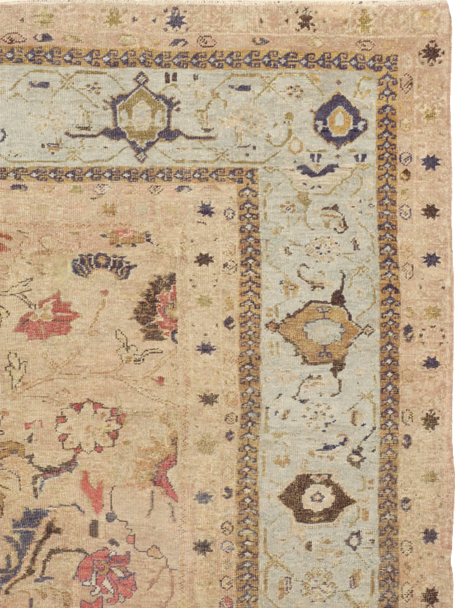 Antique Persian Mahal Carpet, No.15288 - Staging