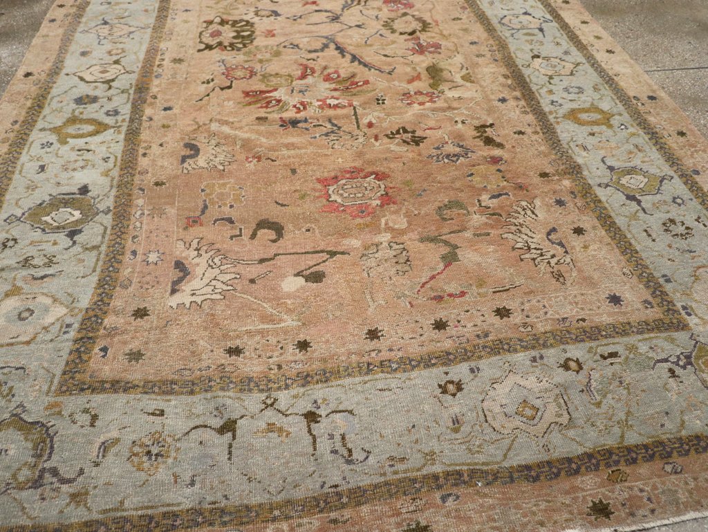 Antique Persian Mahal Carpet, No.15288 - Staging