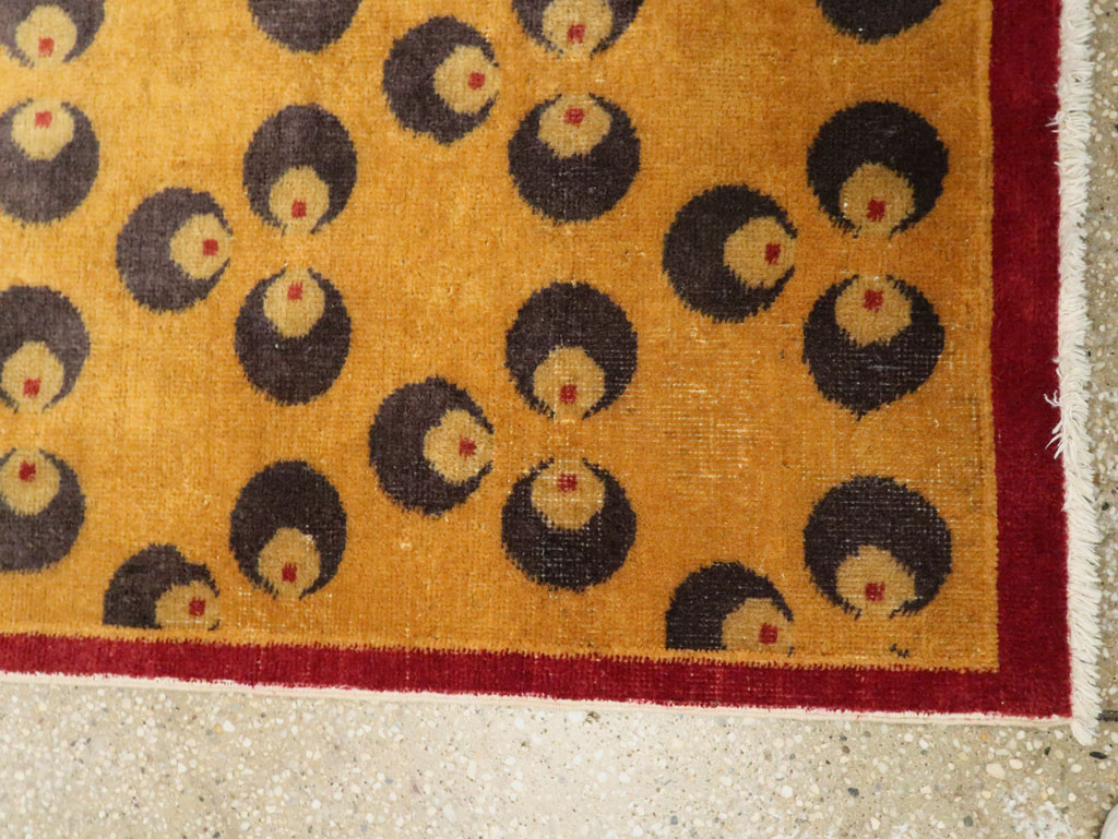 Vintage Anatolian Deco Runner, No.15324 - Staging
