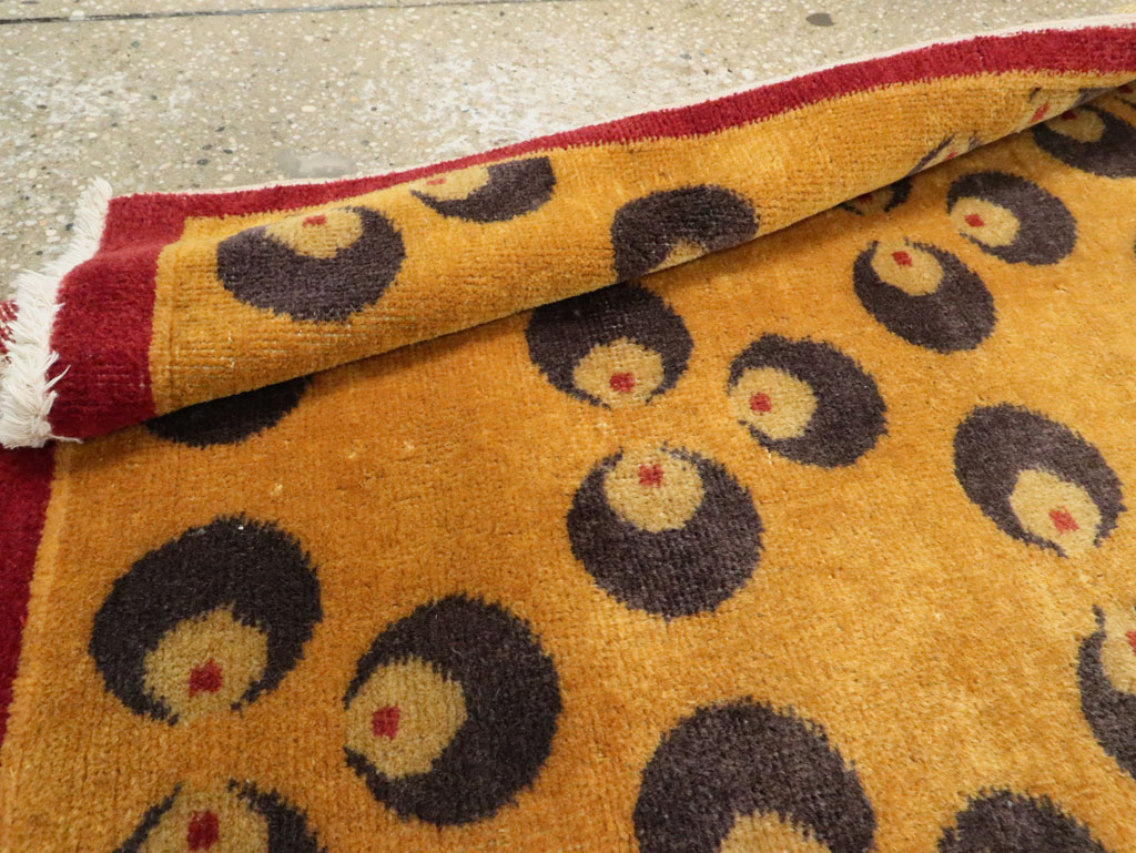 Vintage Anatolian Deco Runner, No.15324 - Staging