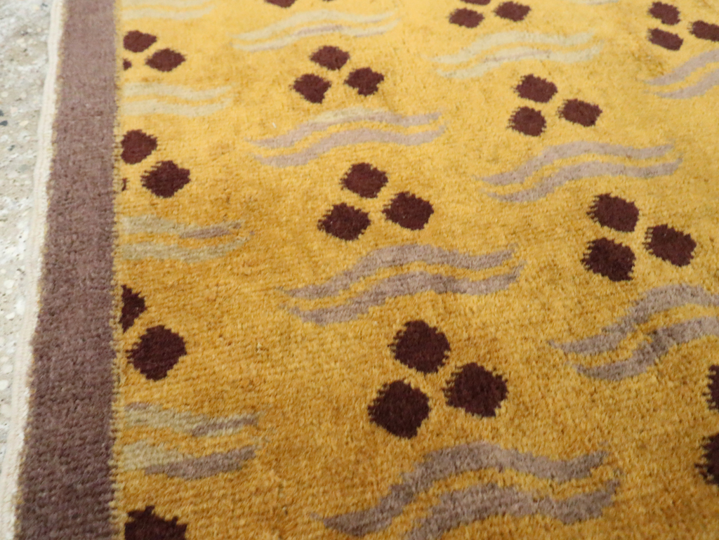 Vintage Turkish Anatolian Deco Rug, No.15325 - Staging