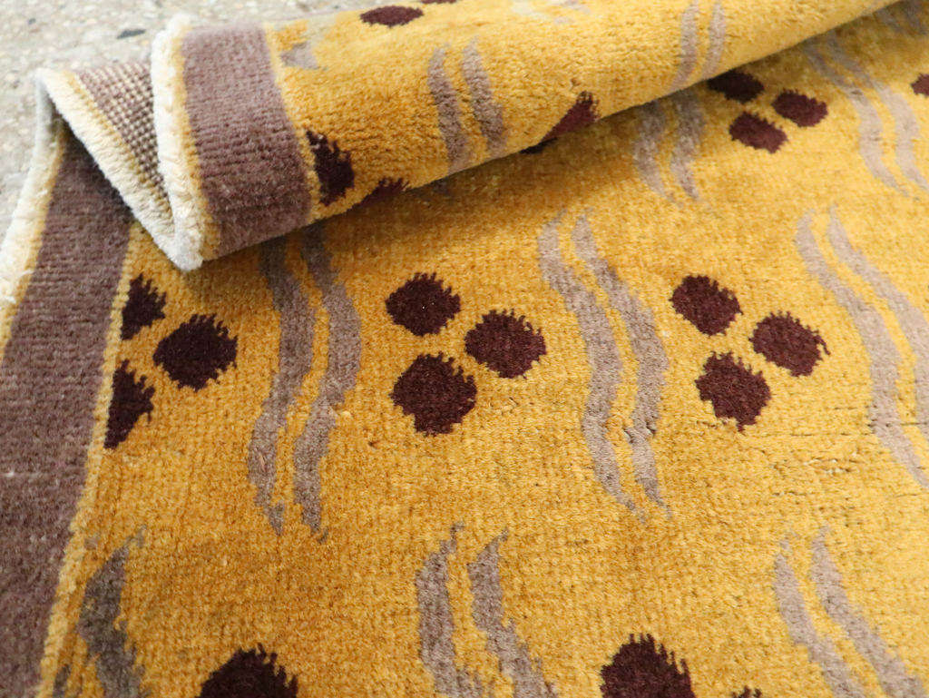 Vintage Turkish Anatolian Deco Rug, No.15325 - Staging