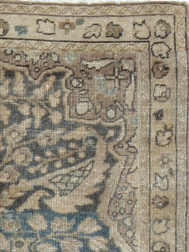 Antique Persian Mashad Rug, No.15333 - Staging