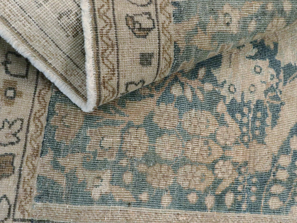 Antique Persian Mashad Rug, No.15333 - Staging