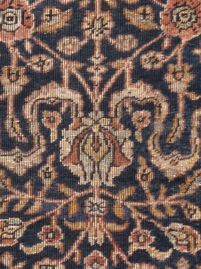 Antique Persian Mahal Rug, No.15336 - Staging