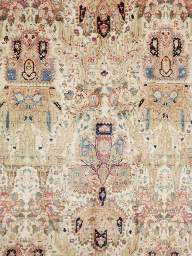 Antique Persian Tabriz Carpet, No.15341 - Staging