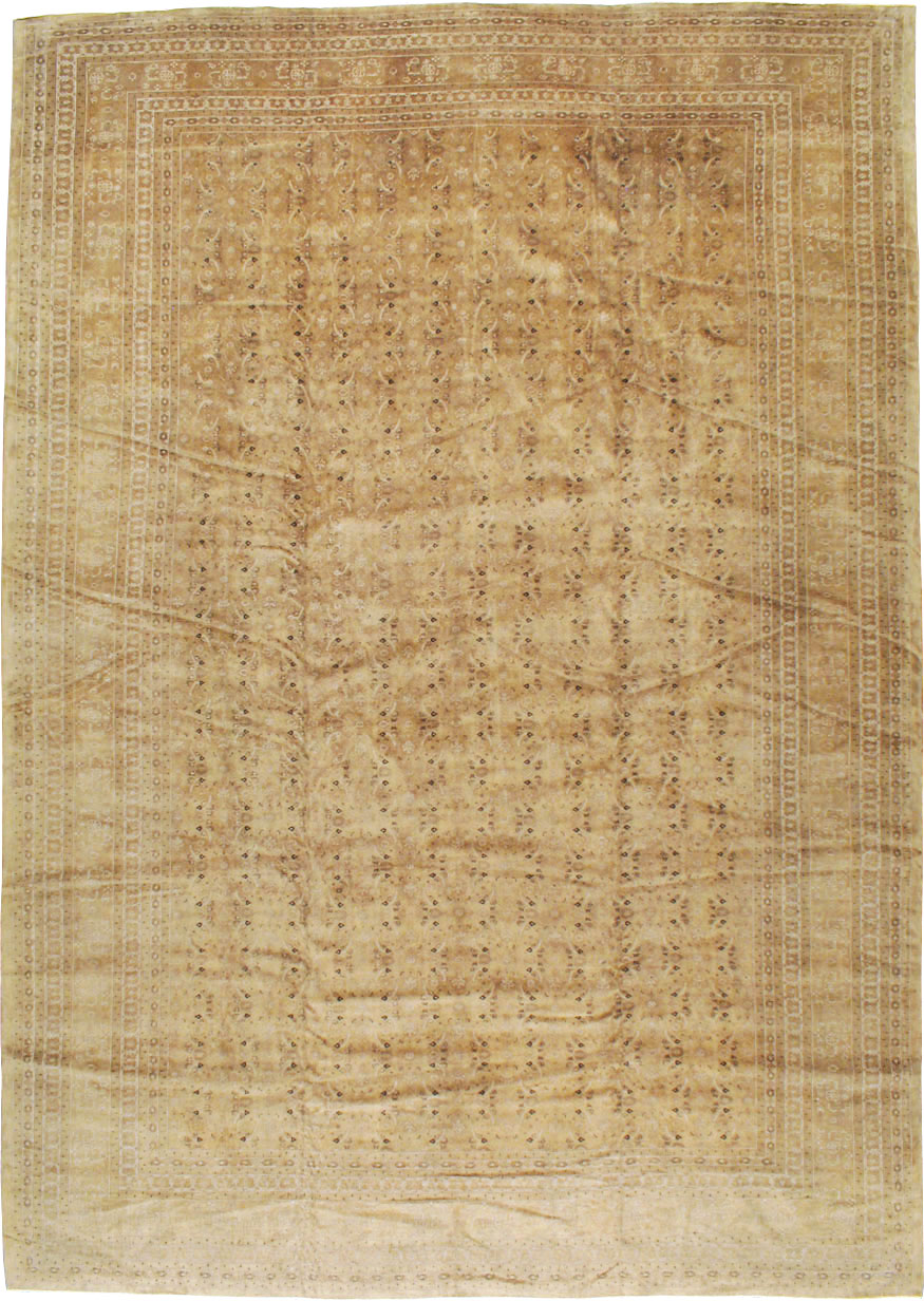 Antique Persian Tabriz Carpet, No.15349 - Staging