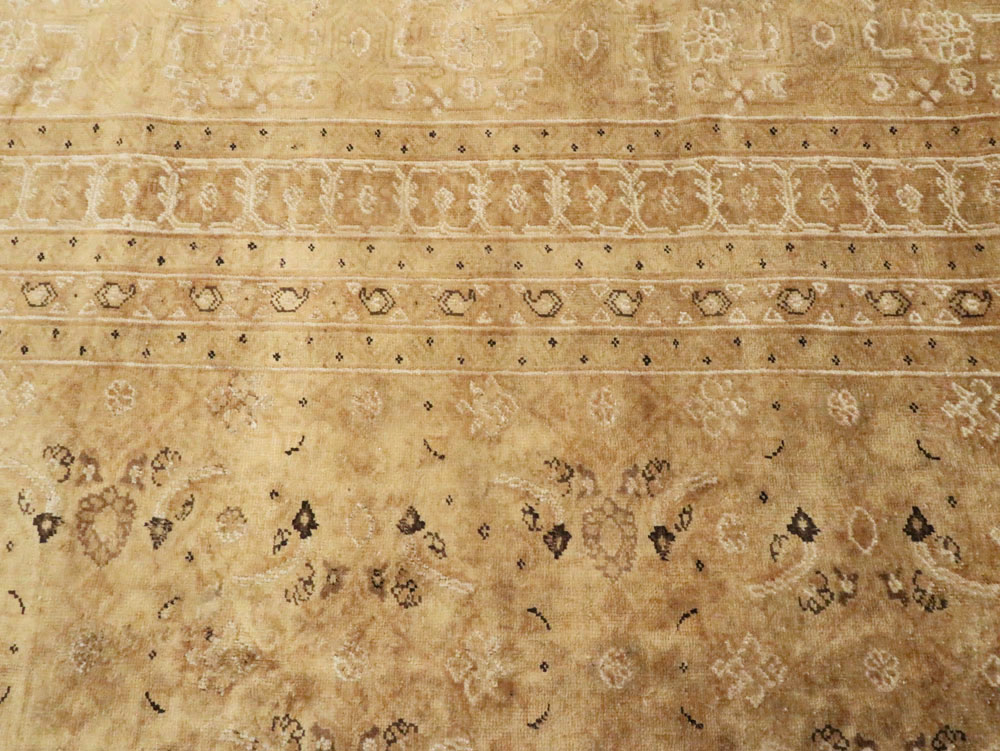 Antique Persian Tabriz Carpet, No.15349 - Staging