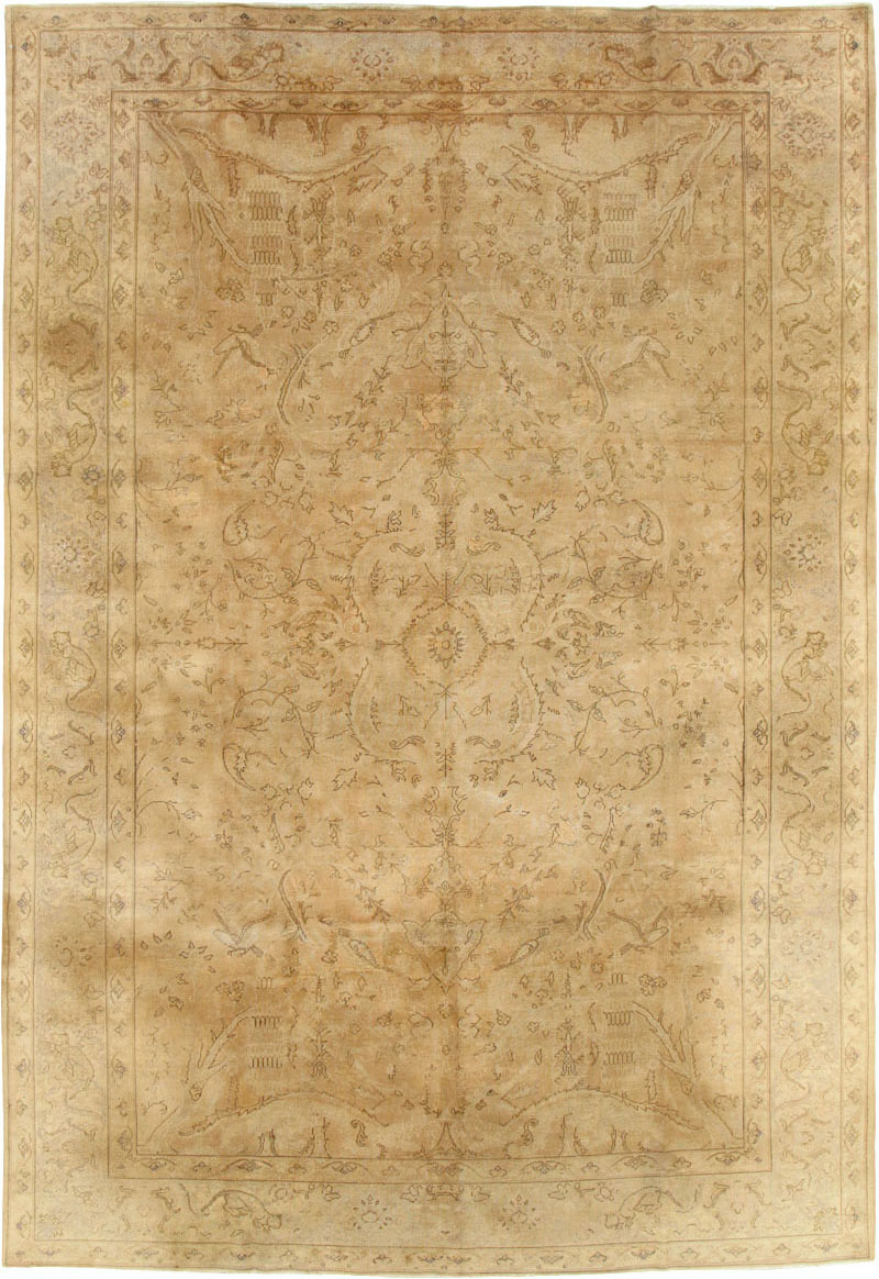 Vintage Turkish Sivas Carpet, No.15361 - Staging