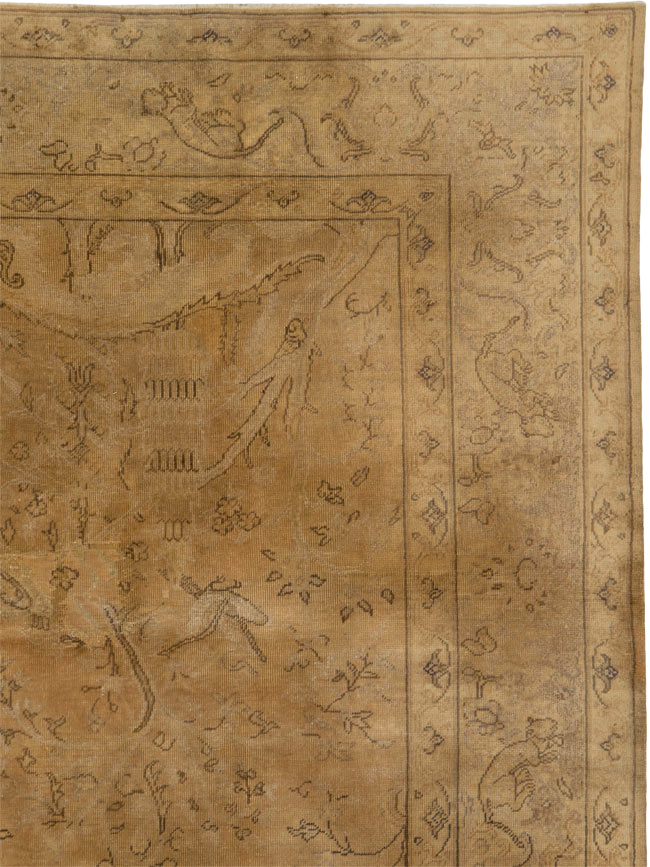 Vintage Turkish Sivas Carpet, No.15361 - Staging