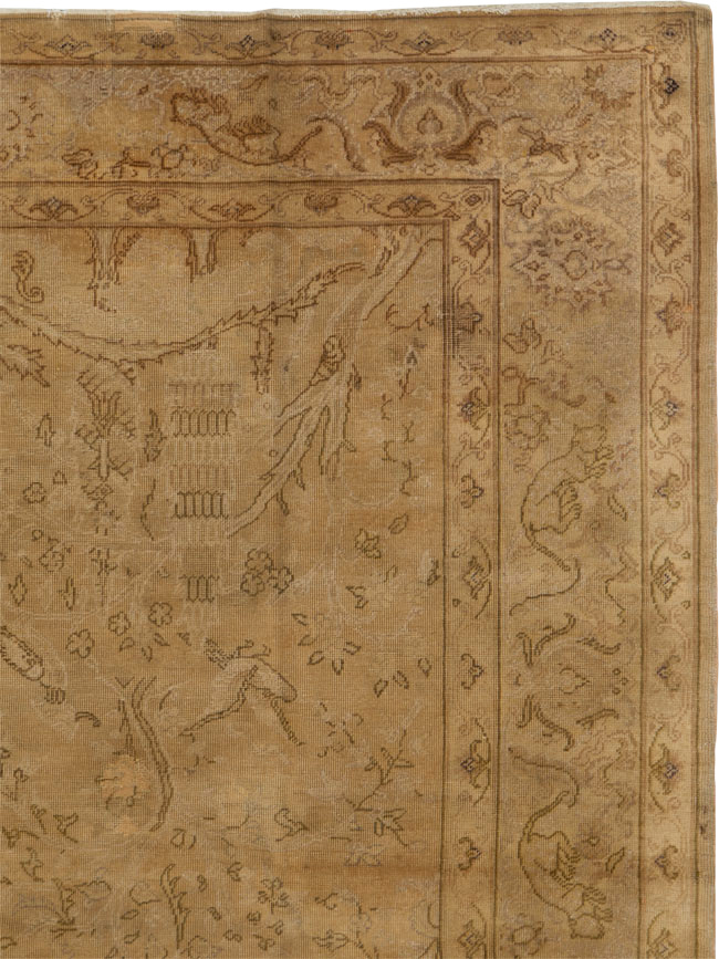 Vintage Turkish Sivas Carpet, No.15361 - Staging