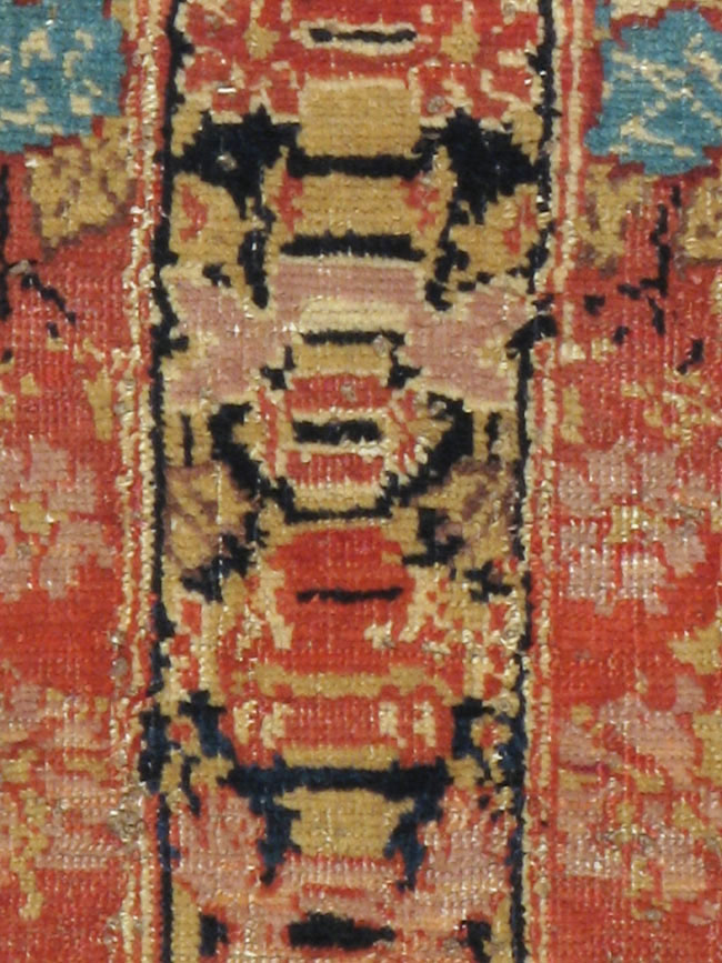 Antique Caucasian Karabagh Rug, No.15390 - Staging