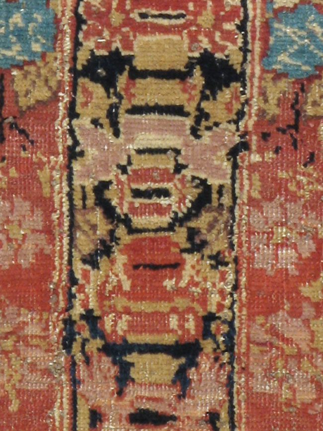 Antique Caucasian Karabagh Rug, No.15390 - Staging