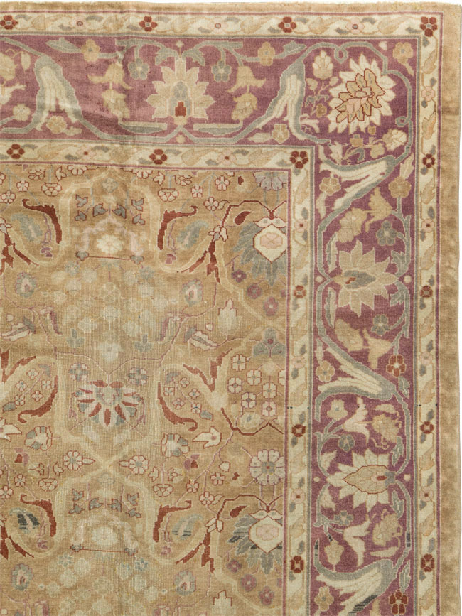 Antique Indian Lahore Carpet, No.15397 - Staging