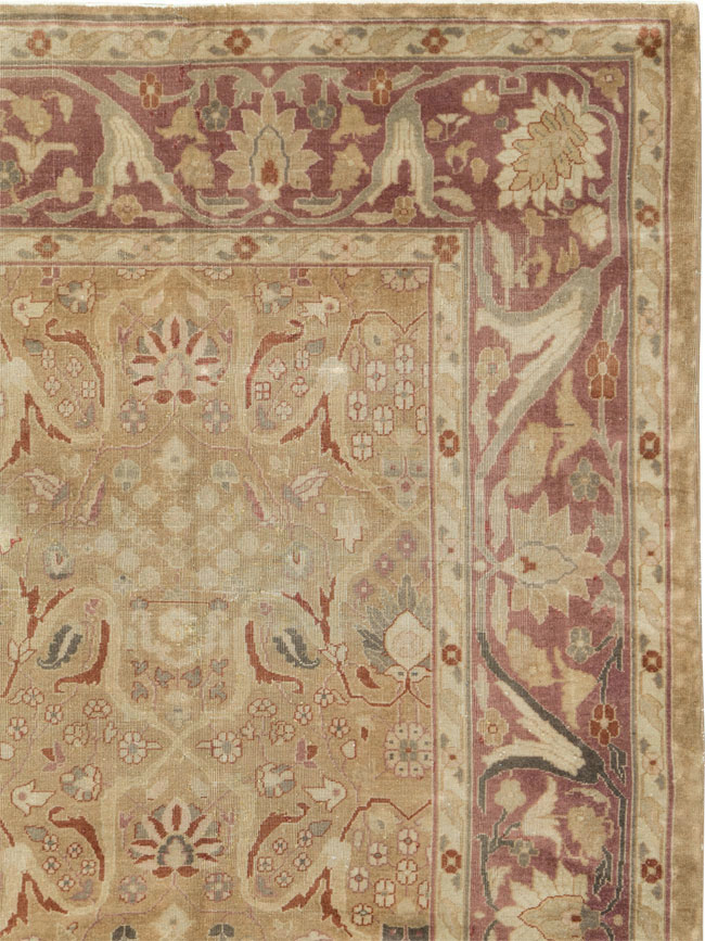 Antique Indian Lahore Carpet, No.15397 - Staging