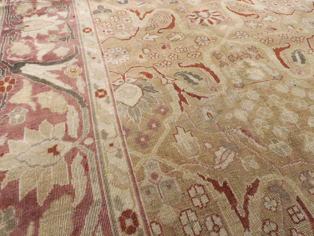 Antique Indian Lahore Carpet, No.15397 - Staging