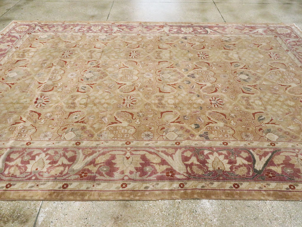 Antique Indian Lahore Carpet, No.15397 - Staging