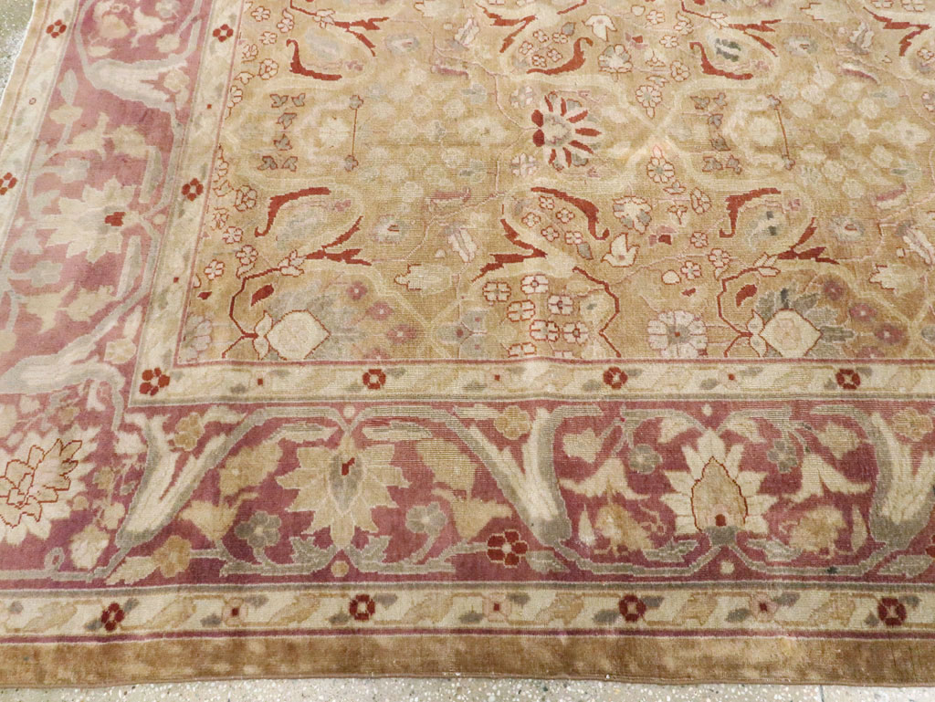 Antique Indian Lahore Carpet, No.15397 - Staging