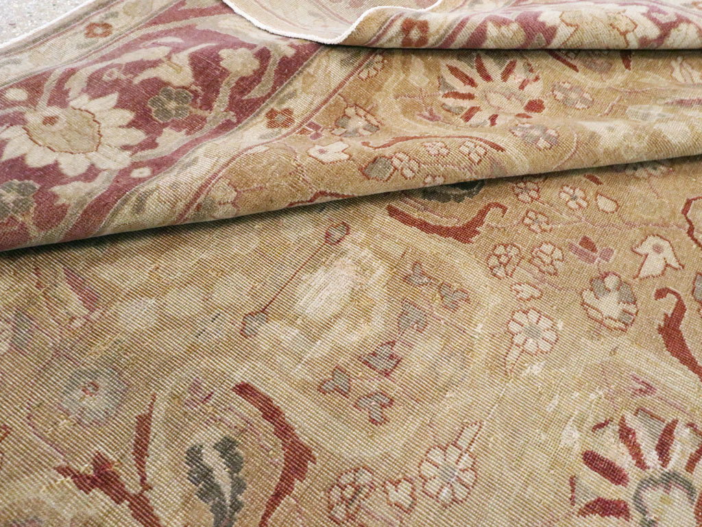 Antique Indian Lahore Carpet, No.15397 - Staging