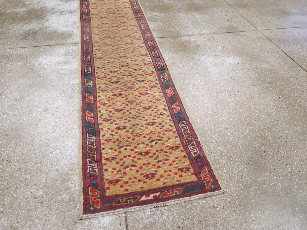 Antique Persian Serab Runner, No.15399 - Staging