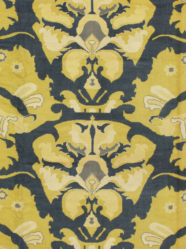 Antique Spanish Cuenca Carpet, No.15444 - Staging