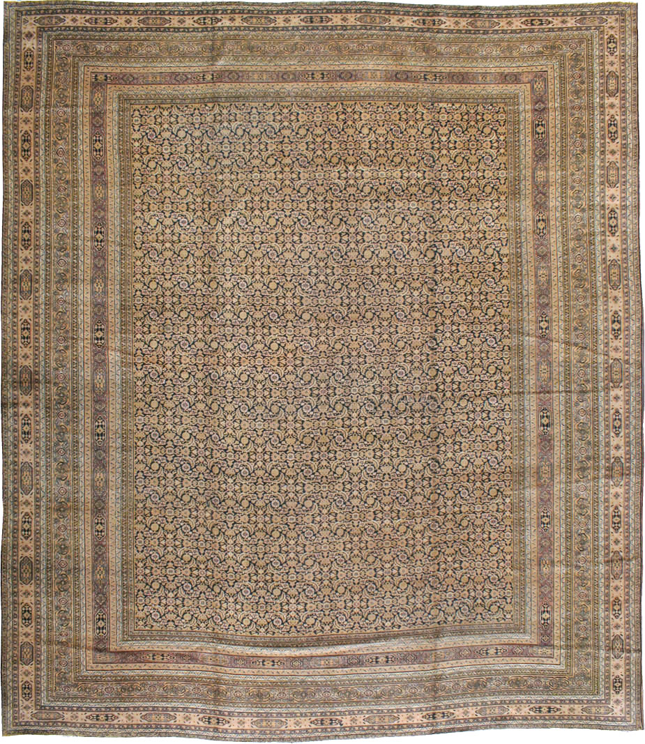 Antique Persian Khorossan Carpet, No.15472 - Staging