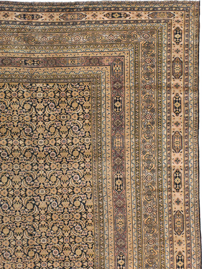 Antique Persian Khorossan Carpet, No.15472 - Staging