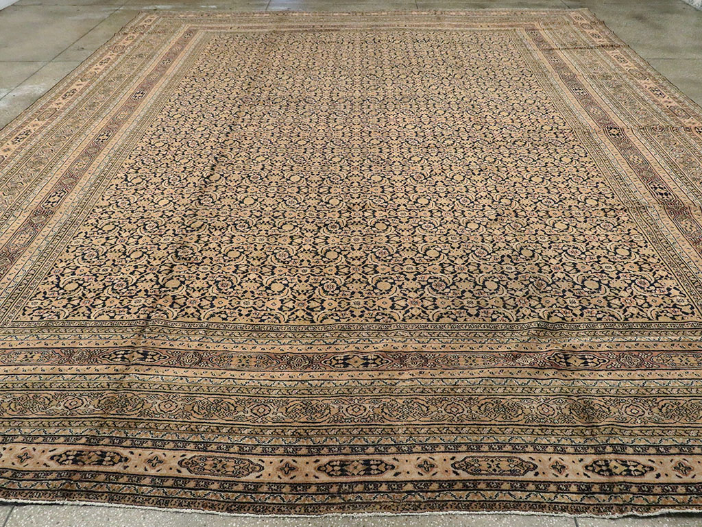 Antique Persian Khorossan Carpet, No.15472 - Staging