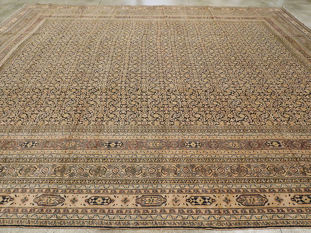 Antique Persian Khorossan Carpet, No.15472 - Staging