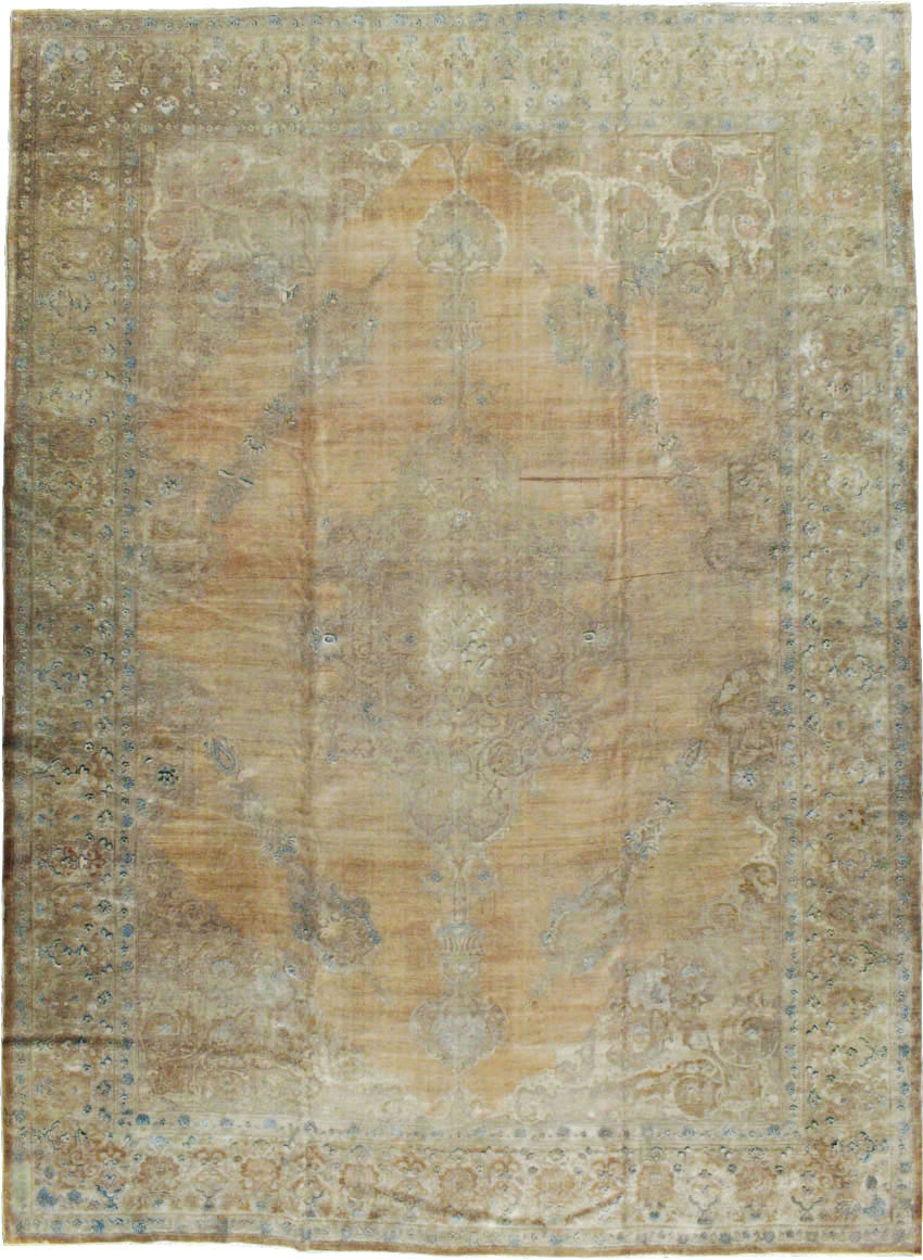 Antique Persian Tabriz Hagi Jalili Carpet, No.15494 - Staging
