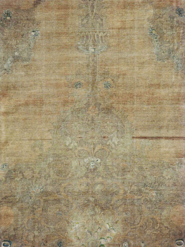 Antique Persian Tabriz Hagi Jalili Carpet, No.15494 - Staging