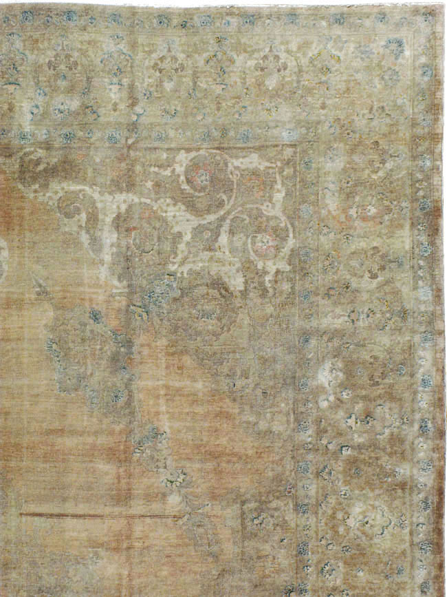 Antique Persian Tabriz Hagi Jalili Carpet, No.15494 - Staging