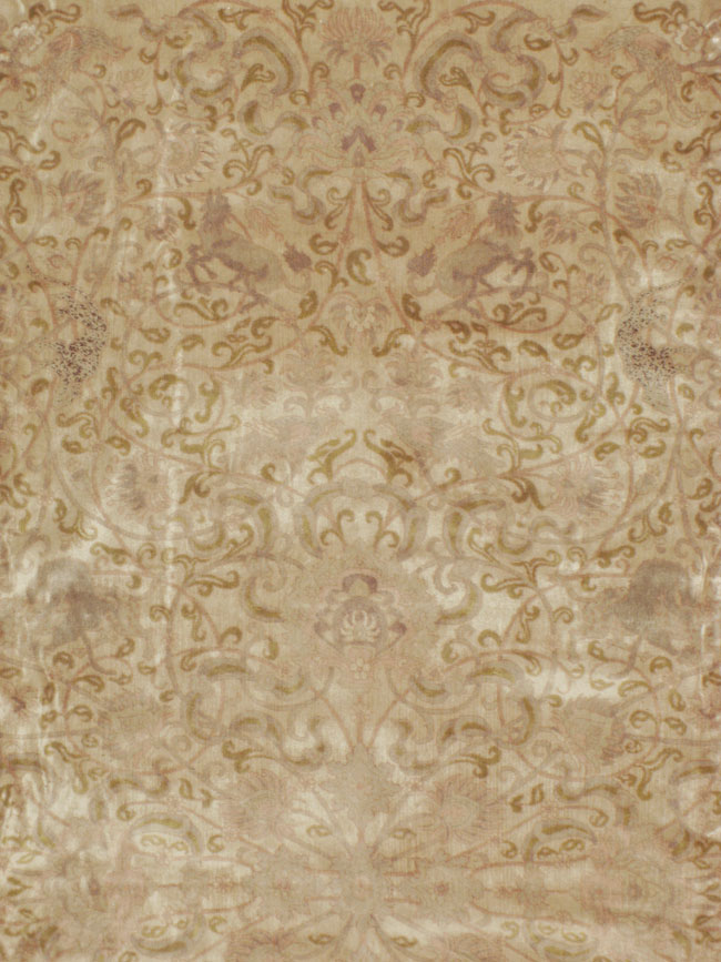 Antique Indian Lahore Carpet, No.15496 - Staging