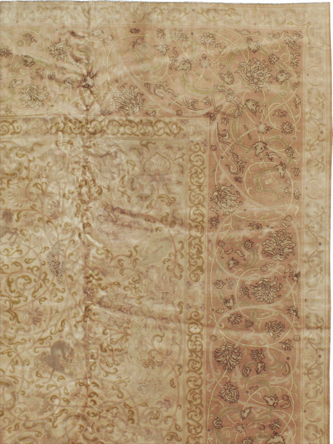 Antique Indian Lahore Carpet, No.15496 - Staging