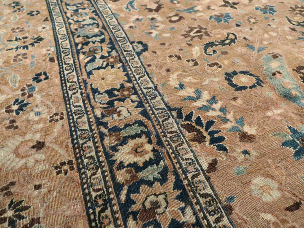 Antique Persian Mashad Carpet, No.15508 - Staging