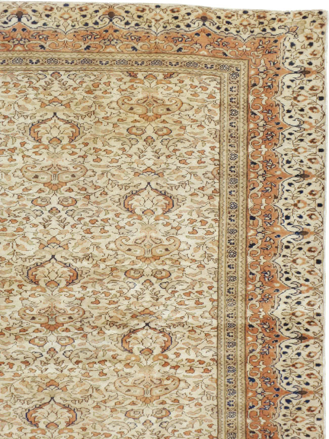 Vintage Turkish Sivas Carpet, No.15549 - Staging