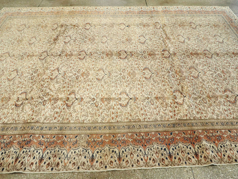 Vintage Turkish Sivas Carpet, No.15549 - Staging