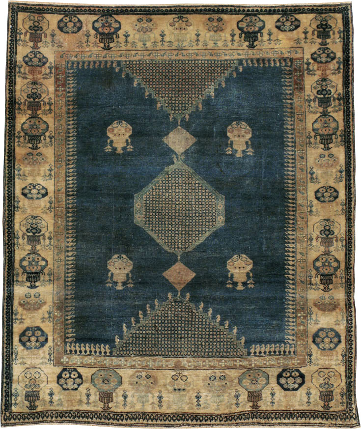 Antique Tabriz Hagi Jalili Rug, No.15574 - Staging
