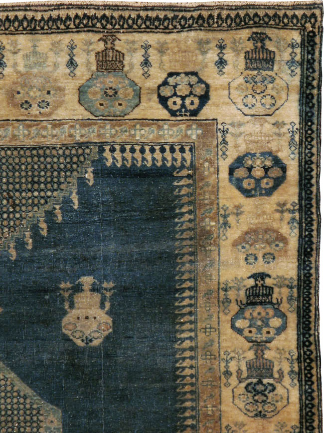 Antique Tabriz Hagi Jalili Rug, No.15574 - Staging