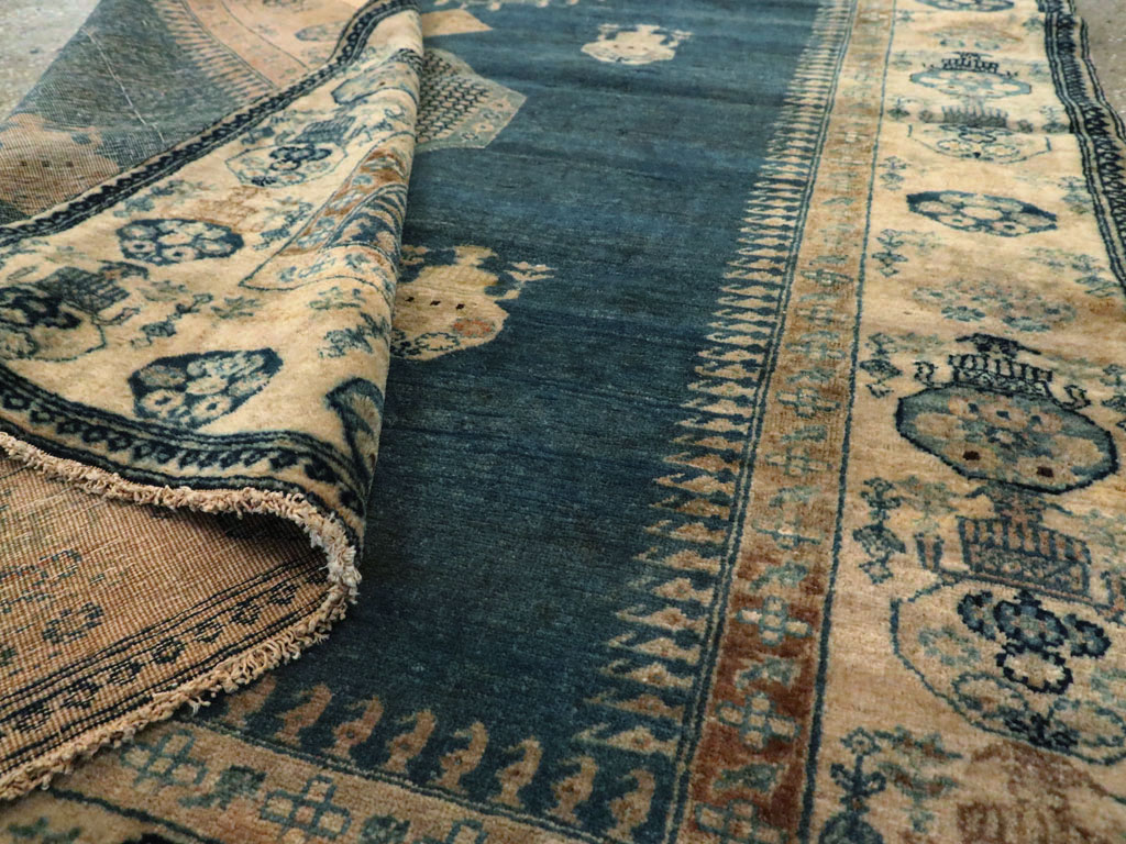 Antique Tabriz Hagi Jalili Rug, No.15574 - Staging