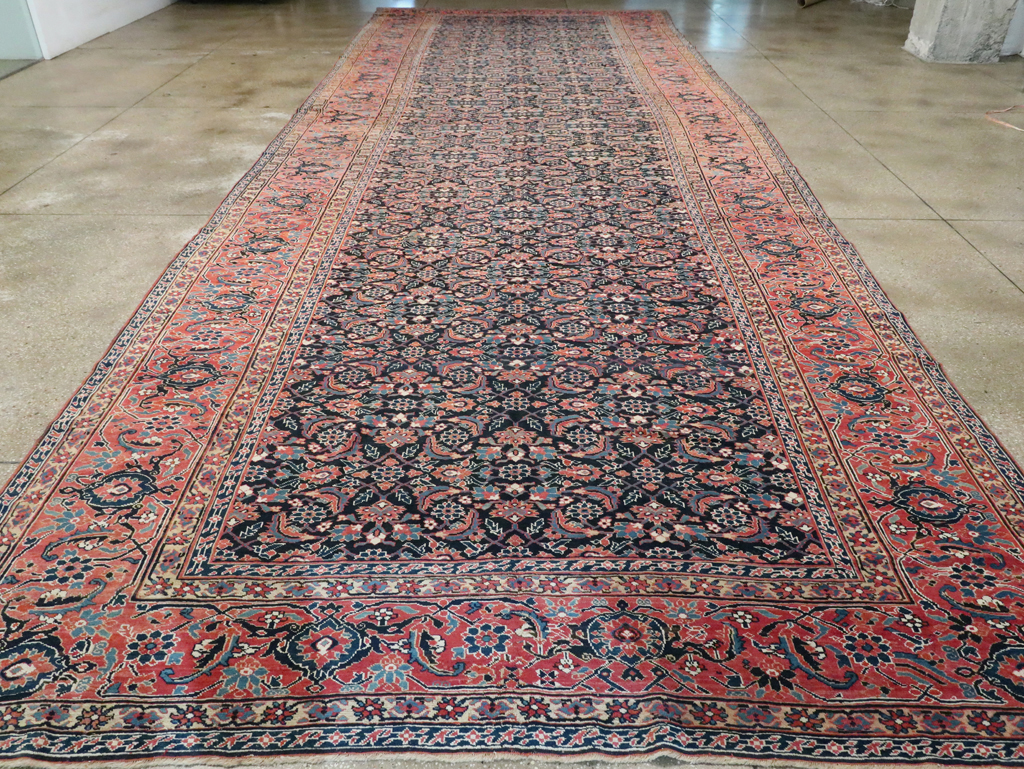 Antique Persian Northwest Carpet, No.15583 - Staging