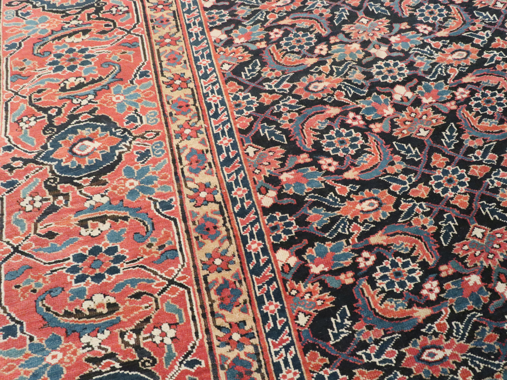 Antique Persian Northwest Carpet, No.15583 - Staging