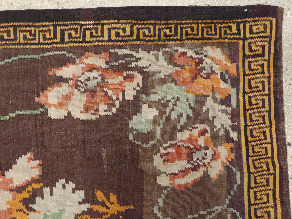 Antique  Ukrainian Bessarabian Carpet, No.15584 - Staging