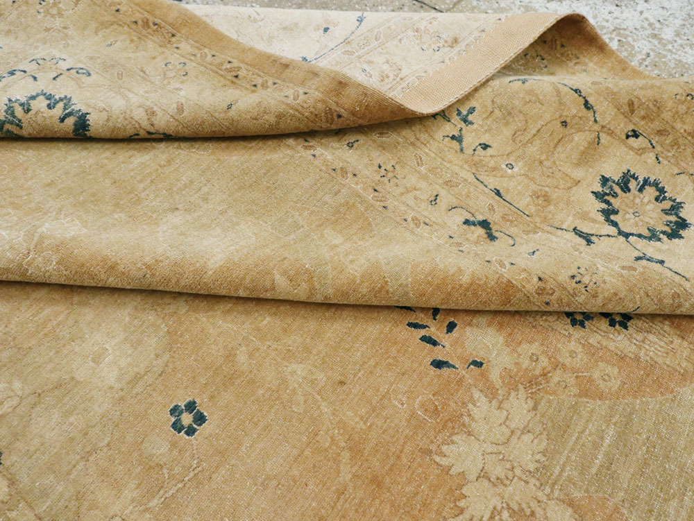 Antique Persian Tabriz Carpet, No.15593 - Staging