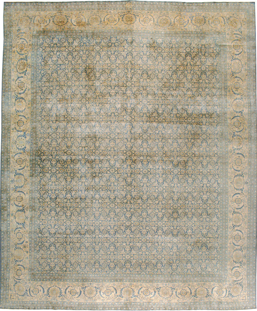 Antique Persian Tabriz Carpet, No.15604 - Staging