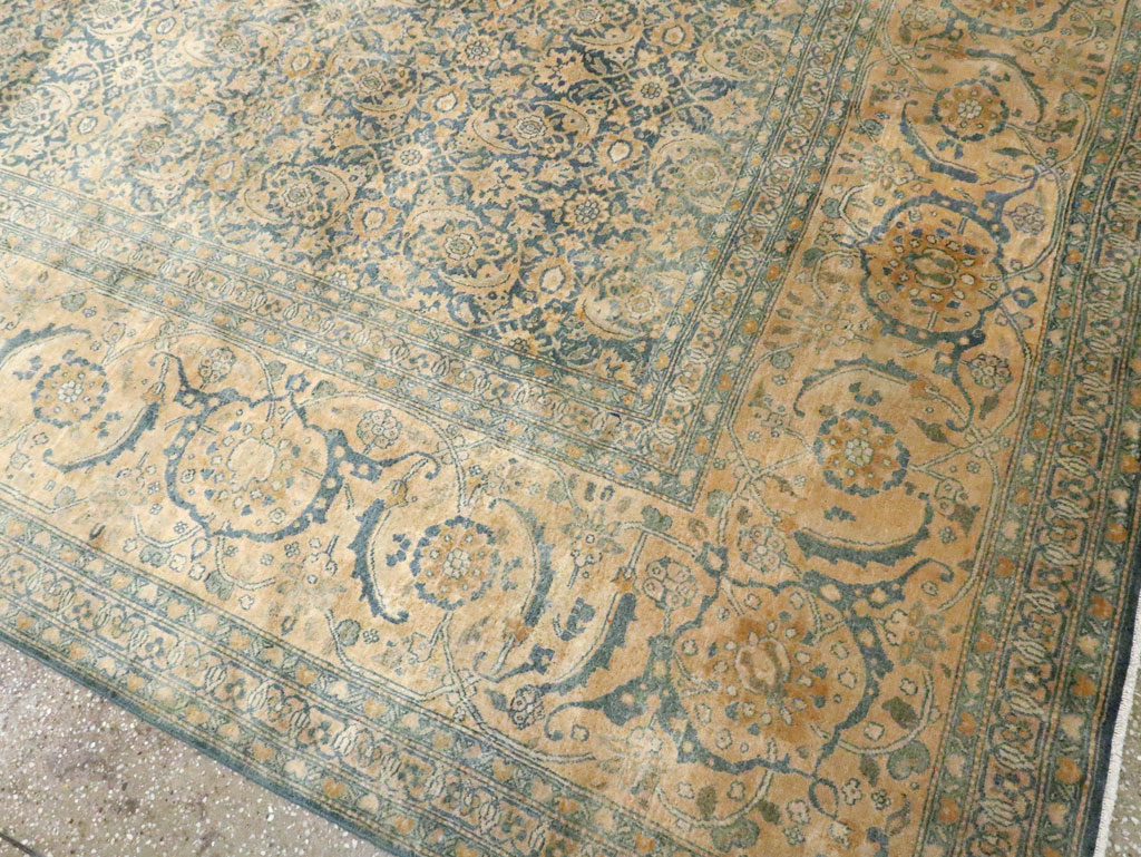 Antique Persian Tabriz Carpet, No.15604 - Staging