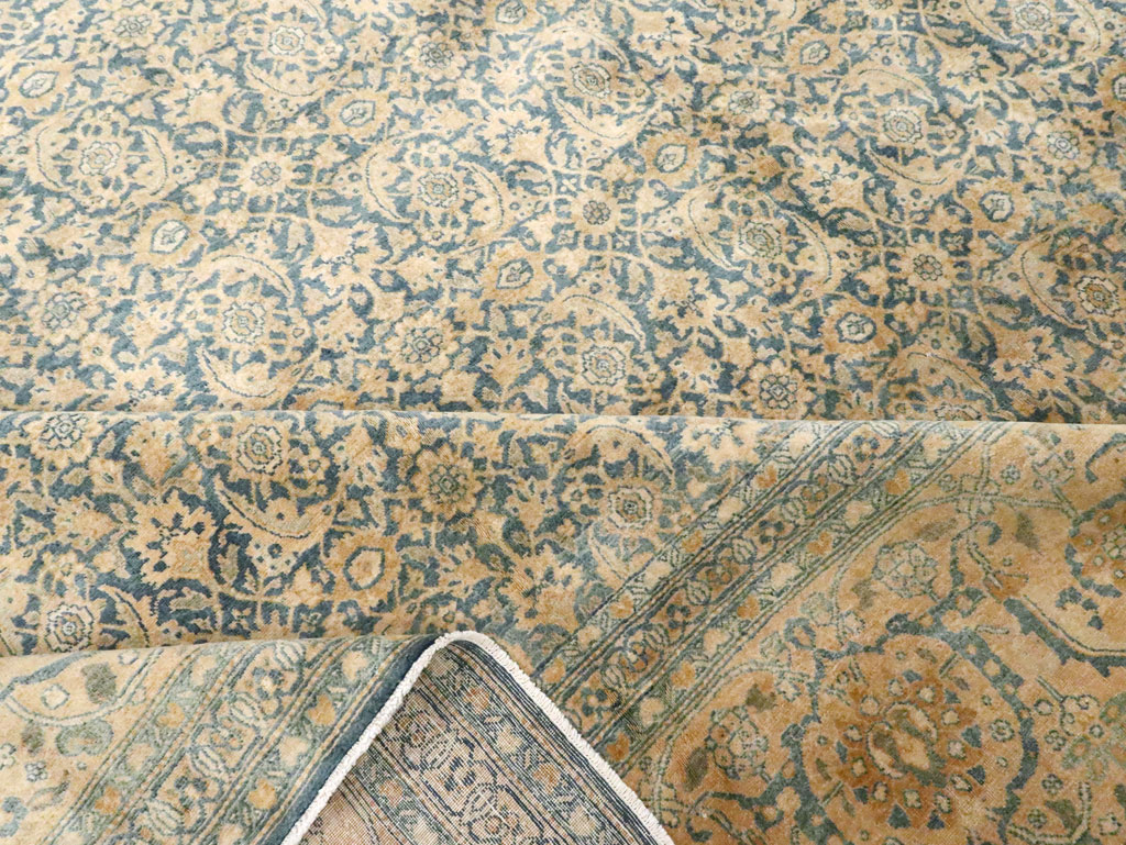Antique Persian Tabriz Carpet, No.15604 - Staging