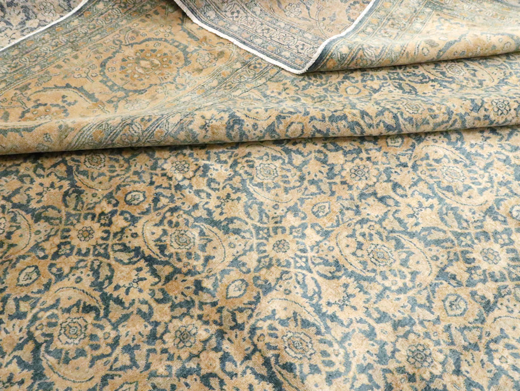 Antique Persian Tabriz Carpet, No.15604 - Staging