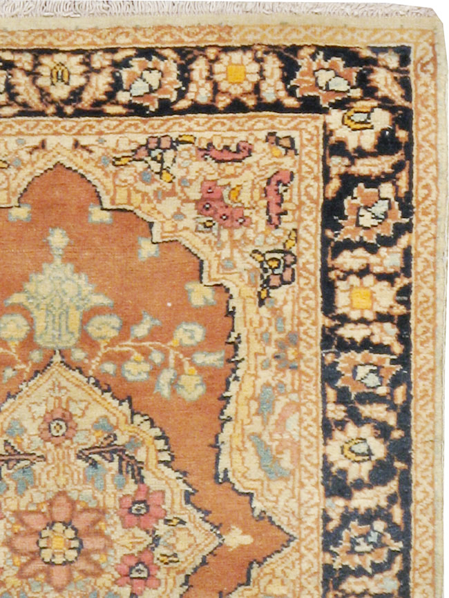 Antique Persian Tabriz Hagi Jalili Rug, No.15631 - Staging