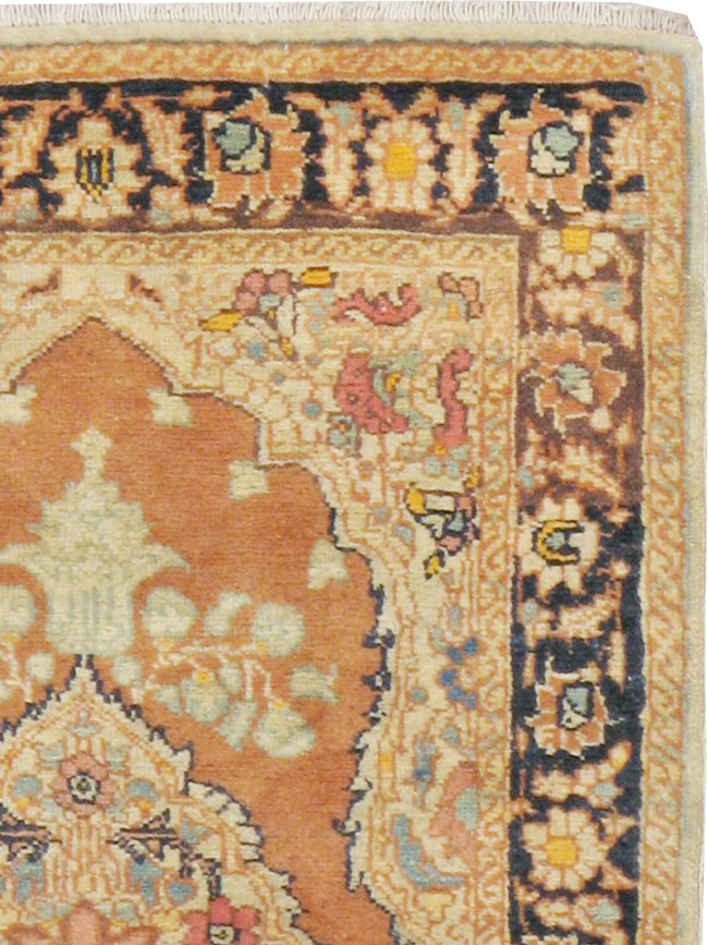 Antique Persian Tabriz Hagi Jalili Rug, No.15631 - Staging